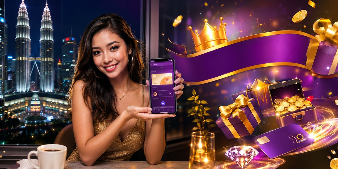 Pengguna VIP ep8 di Kuala Lumpur menikmati bonus dan keistimewaan akaun premium dengan pakaian formal