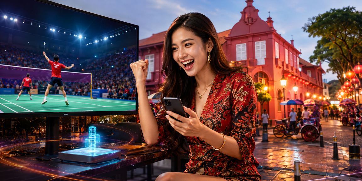 Pemain Malaysia di Melaka membuat deposit untuk taruhan bola sepak di ep8 menggunakan FPX